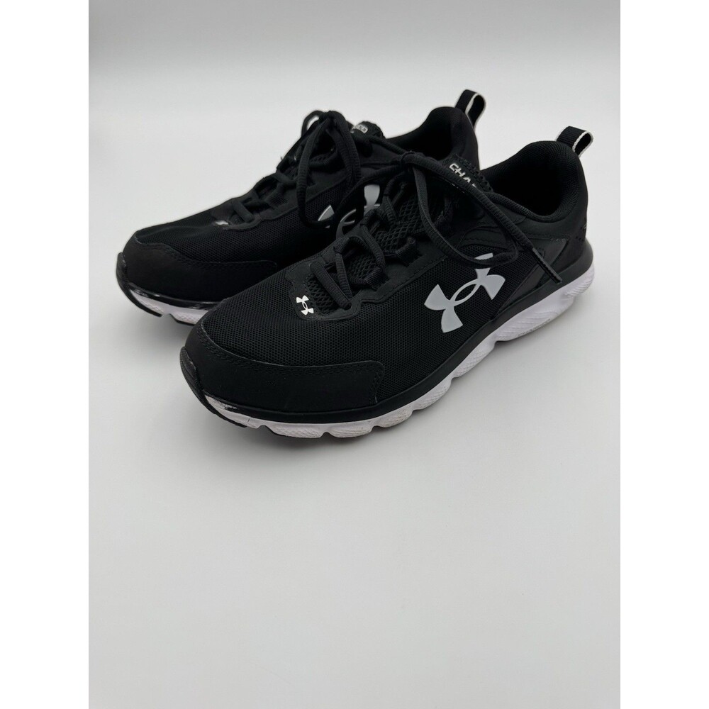 Under Armour Charged Assert 9 Athletic Running Sneakers Women's Black Mesh Sz 9